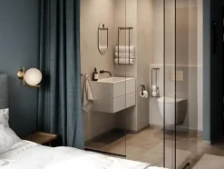 Hot By Wirth Ekta Living - Toiletrulleholder - Sort metal