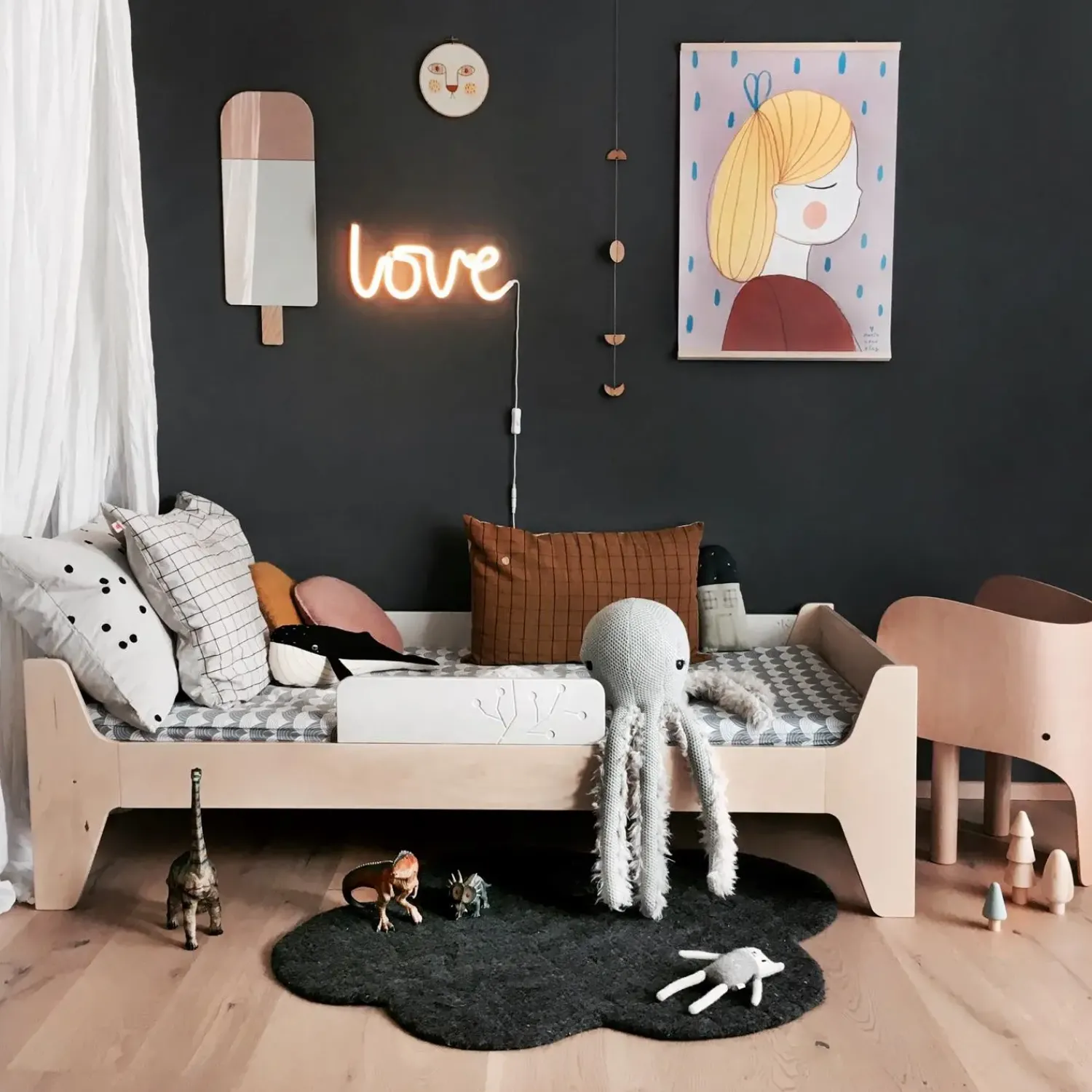 Sale EO Play - Ice Cream spejl - brun