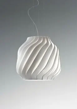 Discount Fabbian - Pendel "Ray" - hvid