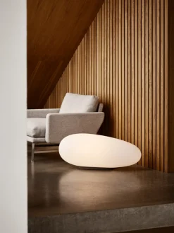 New Fritz Hansen - Bord/Gulvlampe - Avion - Sort/Hvid