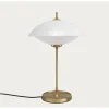 New Fritz Hansen - Bordlampe - Clam - Opal/Messing - Ø33