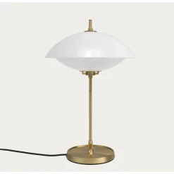 New Fritz Hansen - Bordlampe - Clam - Opal/Messing - Ø33