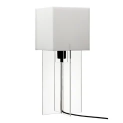 Sale Fritz Hansen - Bordlampe - Cross-Plex - Opal - T-500 Large