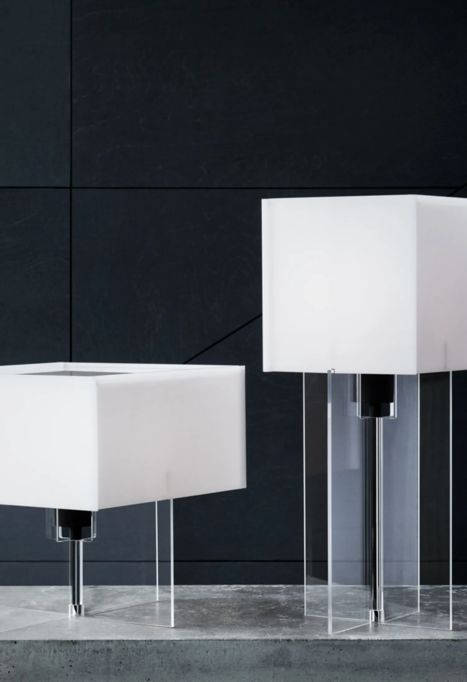 Sale Fritz Hansen - Bordlampe - Cross-Plex - Opal - T-500 Large