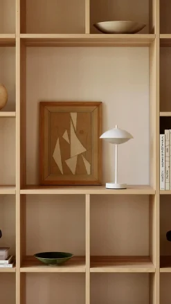 Clearance Fritz Hansen - Bordlampe - Musling™ Portable - Grå