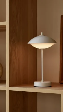 Clearance Fritz Hansen - Bordlampe - Musling™ Portable - Grå