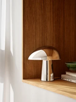 Outlet Fritz Hansen - Bordlampe - Night Owl Steel - Børstet Stål