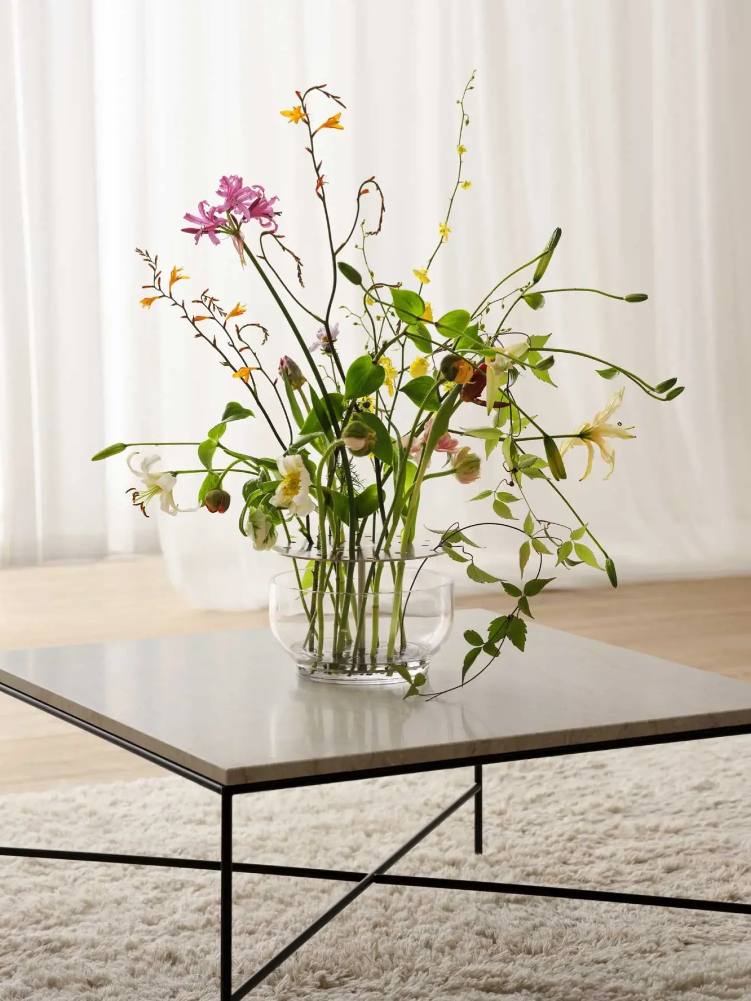 Discount Fritz Hansen - Ikebana Vase Large - stål - 24 x 16 cm