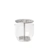 Fritz Hansen - Ikebana Vase Small - Steel - 12x13 cm