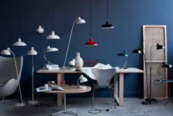 Online Fritz Hansen - Kaiser Idell 6631-P - Pendel - Hvid - Krom