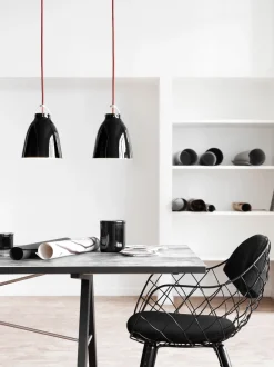 Hot Fritz Hansen - Loftlampe - Caravaggio - Sort - P1 Small