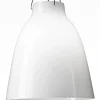 Sale Fritz Hansen - Loftlampe - Caravaggio Opal - P3 Large - Silver ledning 6m