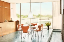 Sale Fritz Hansen - Loftlampe - Caravaggio Opal - P3 Large - Silver ledning 6m