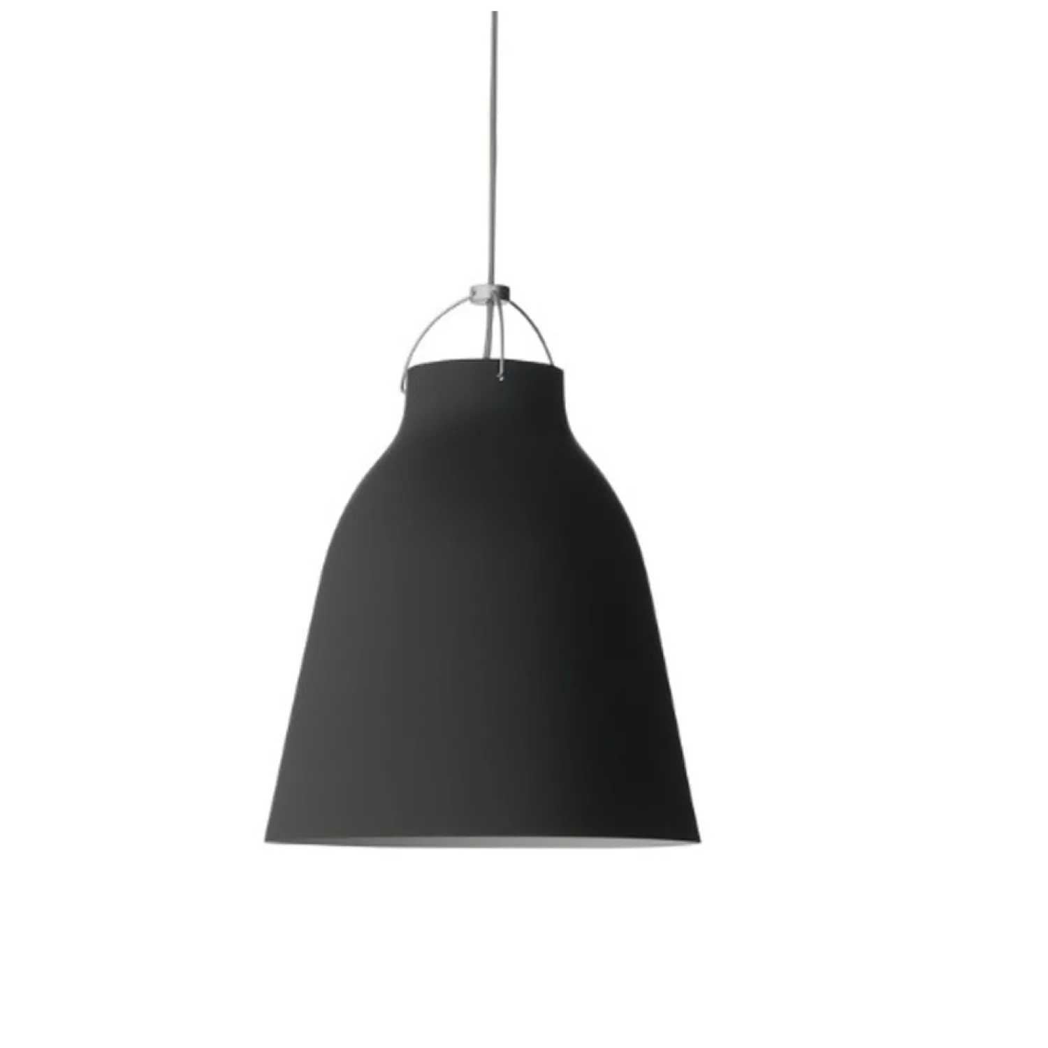 New Fritz Hansen - Loftlampe - Caravaggio™ Matt - Sort - P3 Large