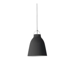 Outlet Fritz Hansen - Loftlampe - Caravaggio™ Matt - Sort - P2 Medium