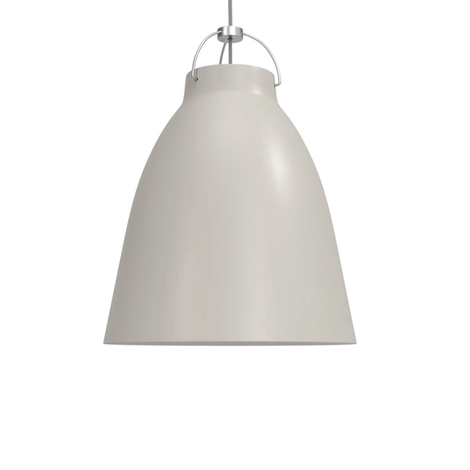 Sale Fritz Hansen - Loftlampe - Caravaggio™ Matt - Varm Grå - P3 Large