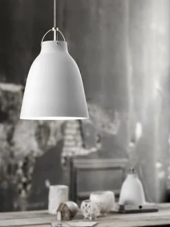 Online Fritz Hansen - Loftlampe - Caravaggio Matt - Hvid - P2 Medium