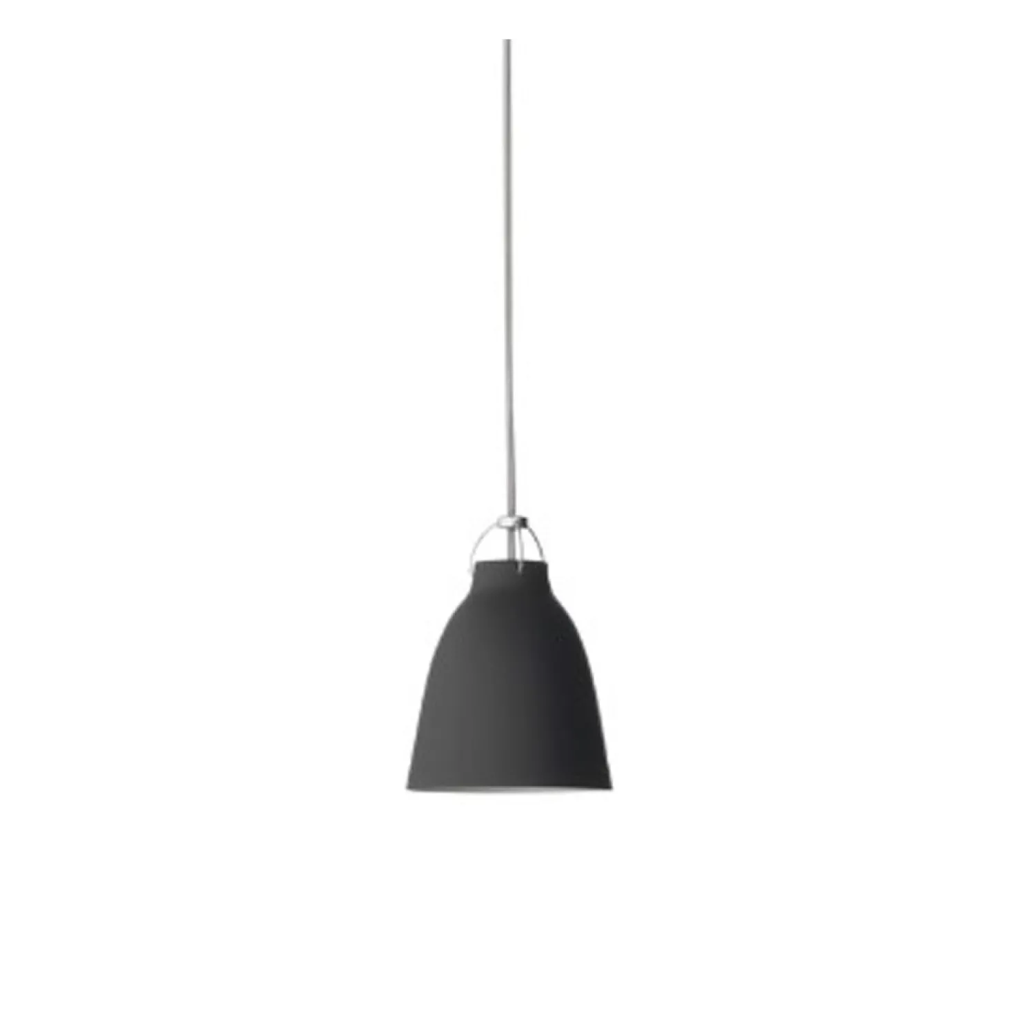 Clearance Fritz Hansen - Loftlampe - Caravaggio™ Matt - Sort - P1 Small
