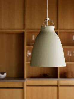 Online Fritz Hansen - Loftlampe - Caravaggio™ Matt - Støvet Grøn - P1 Small