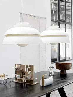 Discount Fritz Hansen - Loftlampe - Concert - Hvid - P3 Large