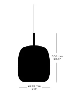 Best Fritz Hansen - Loftlampe - Maluma H350 - Moss Grøn