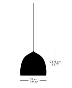 Sale Fritz Hansen - Loftlampe - Suspence P1.5 - Lys grå