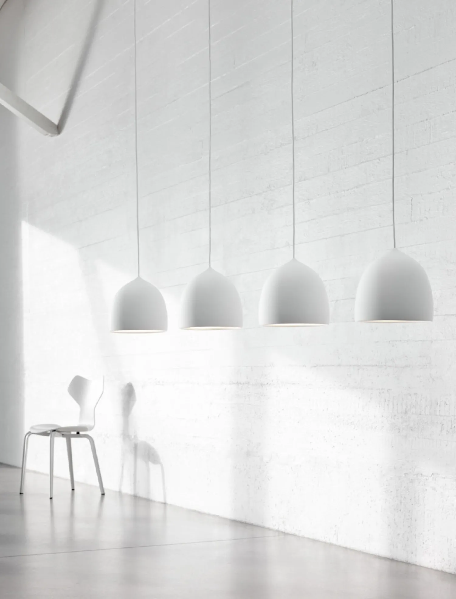 Outlet Fritz Hansen - Loftlampe - Suspence P1 - Hvid