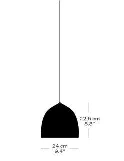 Outlet Fritz Hansen - Loftlampe - Suspence P1 - Hvid