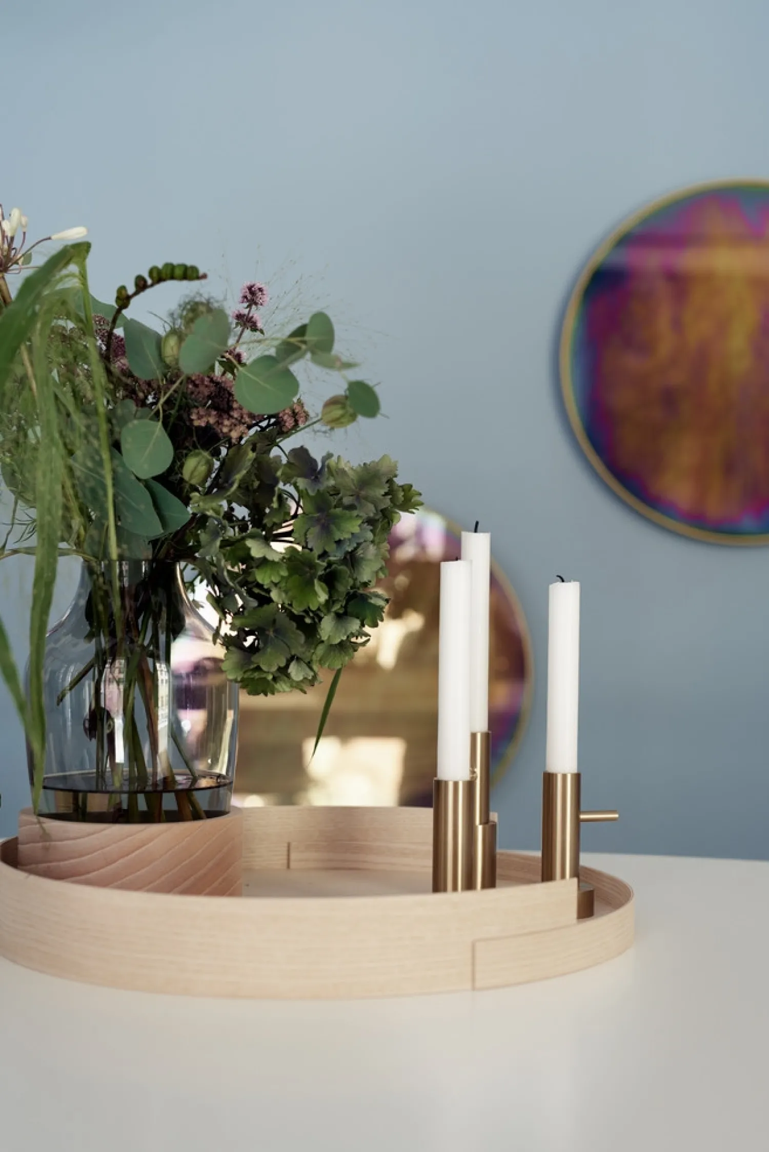 Discount Fritz Hansen - Lysestage - Single - messing - 10x5 cm