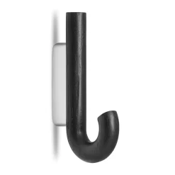 Online Gejst - Hook mini knage - Black Oak Chrome