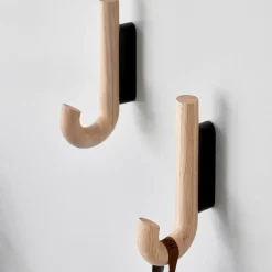 Discount Gejst - Hook mini knage - Oak Black