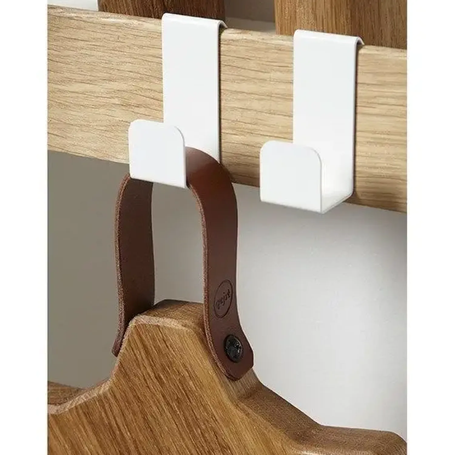 Best Gejst hylde - Flex rail køkkenhylde - Eg/sort - 60 cm