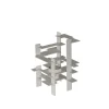 New Gejst lysestage - Construction - hvid