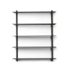 New Gejst - Nivo E, shelf large - Sort/sort eg