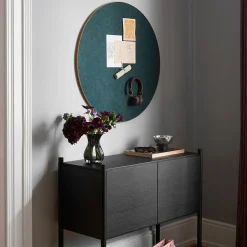 Discount Gejst - Opslagstavle - Retell - Grøn og Messing kant - ø80 cm