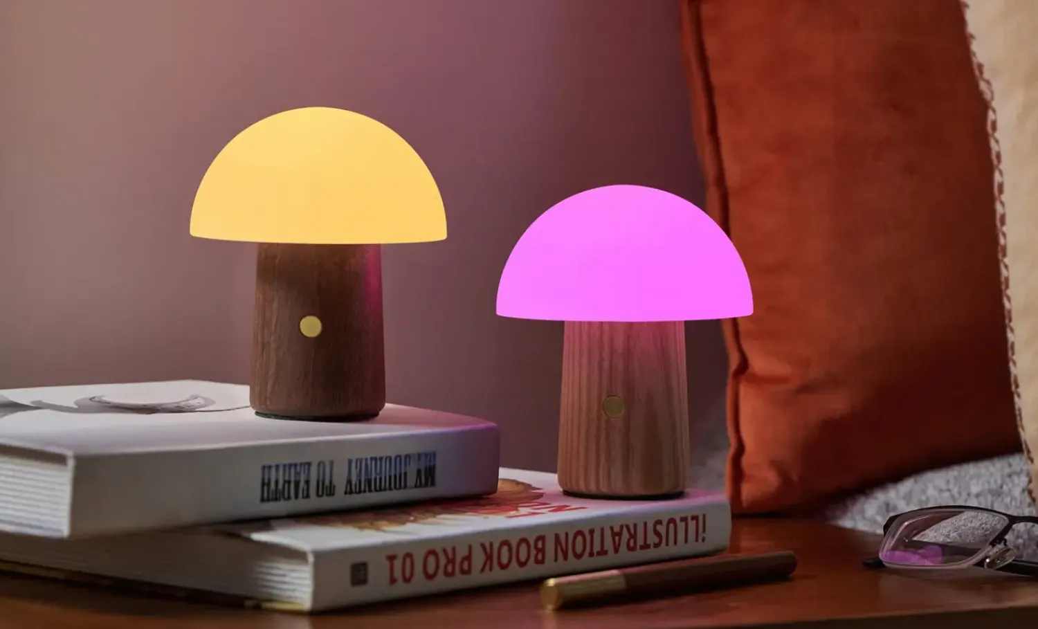 Discount Gingko - Alice Mushroom Lamp - Mini - White Ash Wood