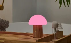 Discount Gingko - Alice Mushroom Lamp - Mini - White Ash Wood