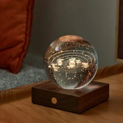 Clearance Gingko - Amber Crystal Light - Solar System