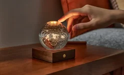Clearance Gingko - Amber Crystal Light - Solar System