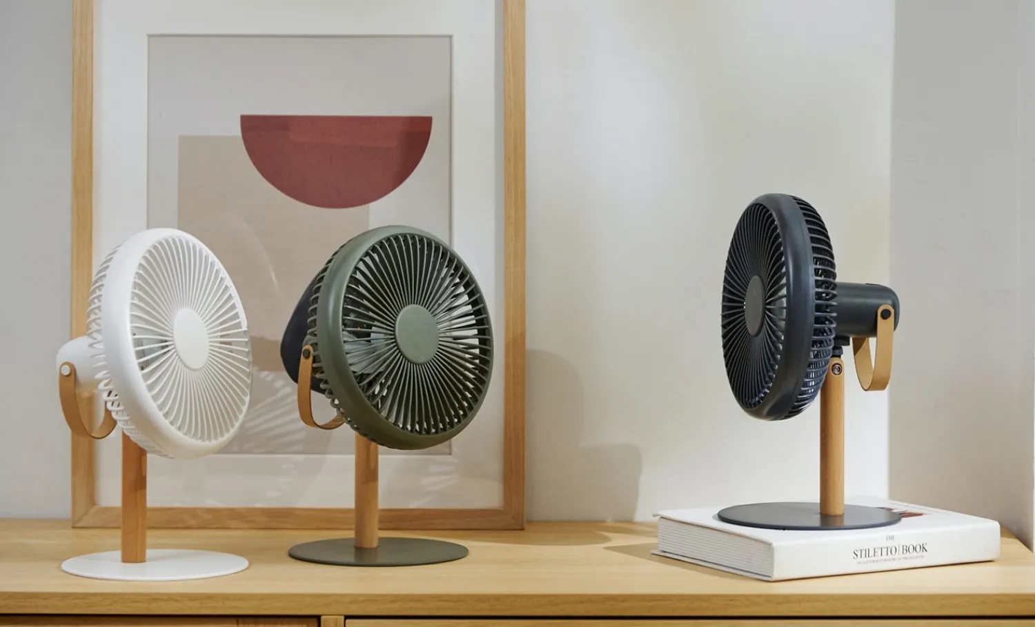Outlet Gingko - Beyond Detachable Desk Fan/ Light Smart Green