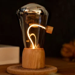 Outlet Gingko - Bordlampe - Opal Drift Light - Hvid Ask