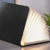 Clearance Gingko - LED Smart Booklight - Black Leather - Large
