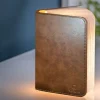 Clearance Gingko - LED Smart Booklight - Brown Leather - Mini