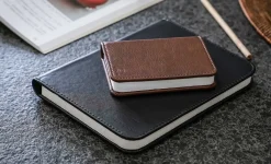 Clearance Gingko - LED Smart Booklight - Brown Leather - Mini
