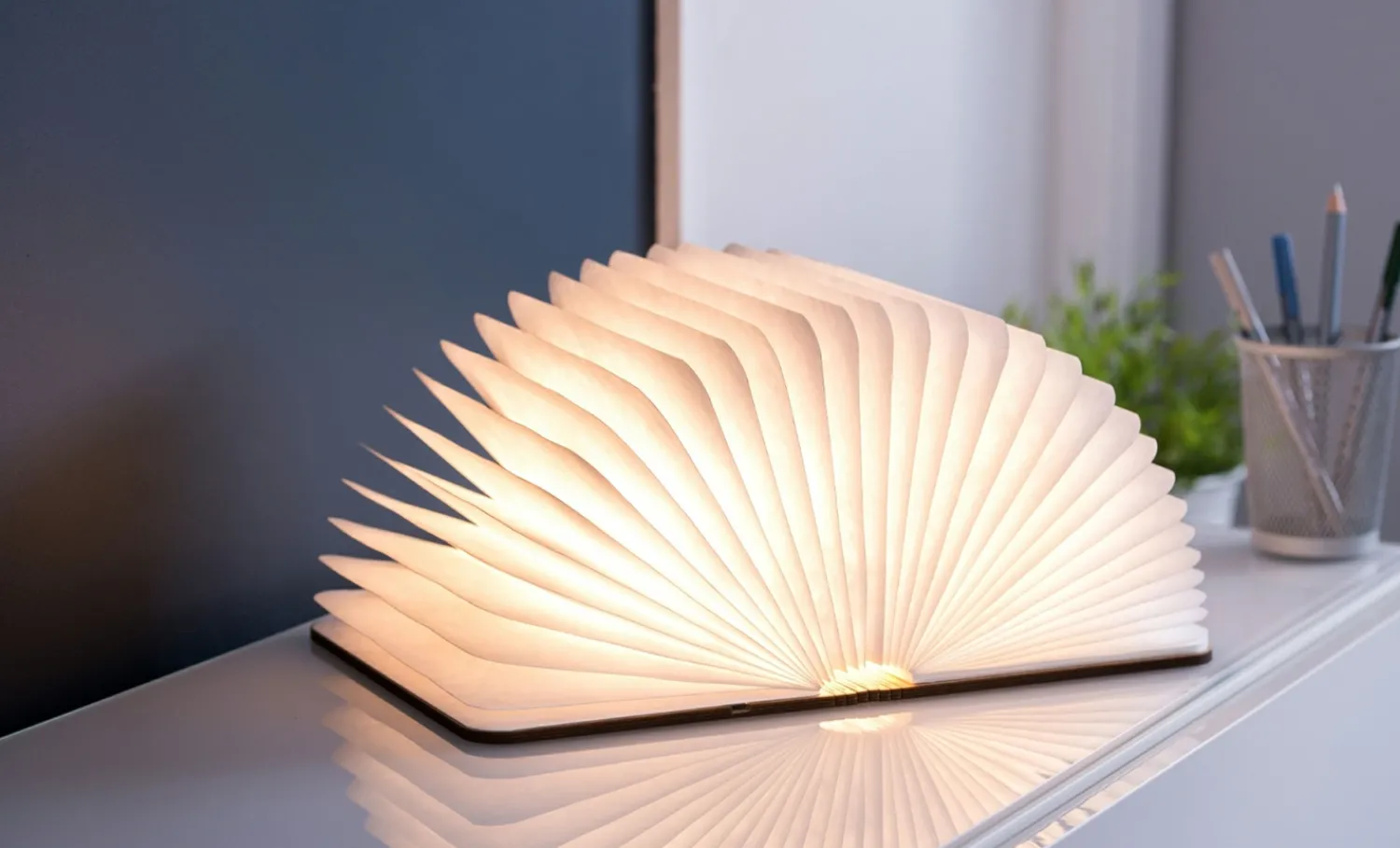 Outlet Gingko - LED Smart Booklight - Maple - Mini