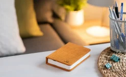 Clearance Gingko - LED Smart Fabric Booklight - Harmony Orange - Mini