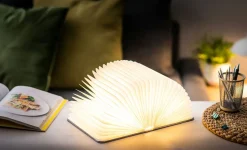 Outlet Gingko - LED Smart Fabric Booklight- Coffee Brown