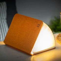 Gingko - LED Smart Fabric Booklight- Harmony Orange