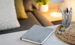 Outlet Gingko - LED Smart Fabric Booklight - Urban Grey