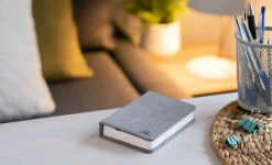 Discount Gingko - LED Smart Fabric Booklight - Urban Grey - Mini